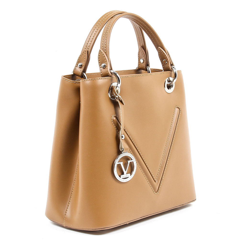 Borsa da donna V 1969 Italia V004-S RUGA CUOIO
