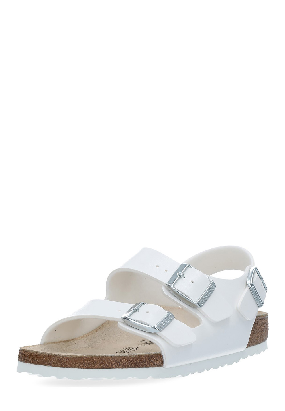 Birkenstock Sandalo Unisex Bianco Milano