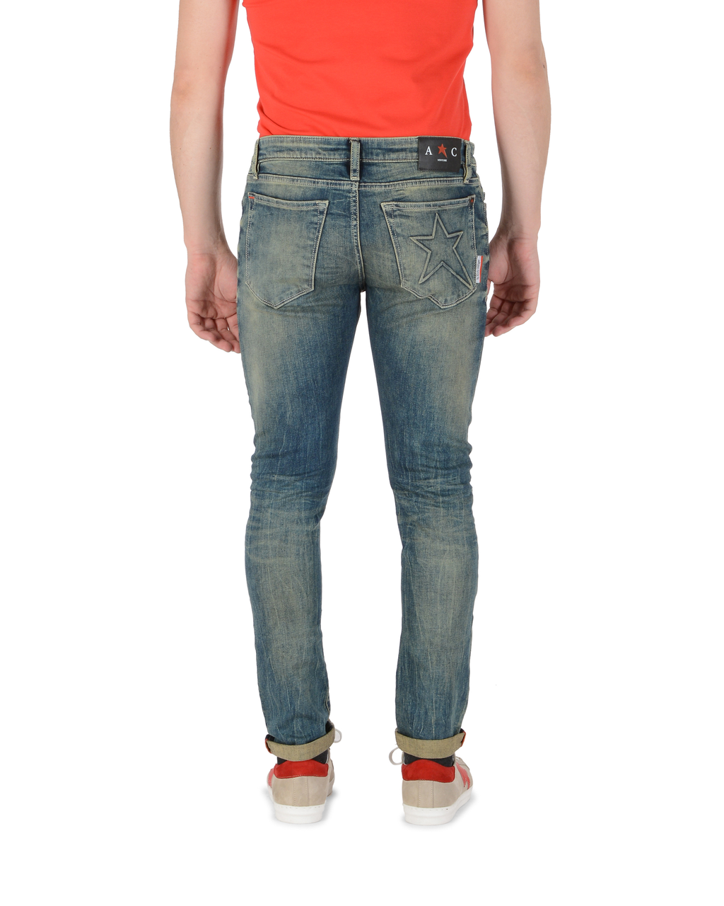 Jeans da uomo Andrew Charles Slim Fit AN80 THOMAS