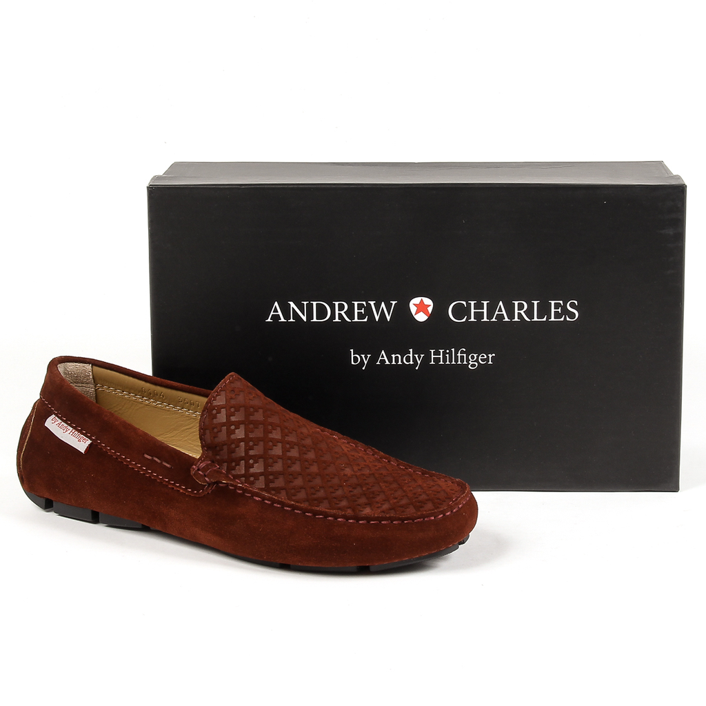 Mocassini da uomo Andrew Charles Bordeaux TRON