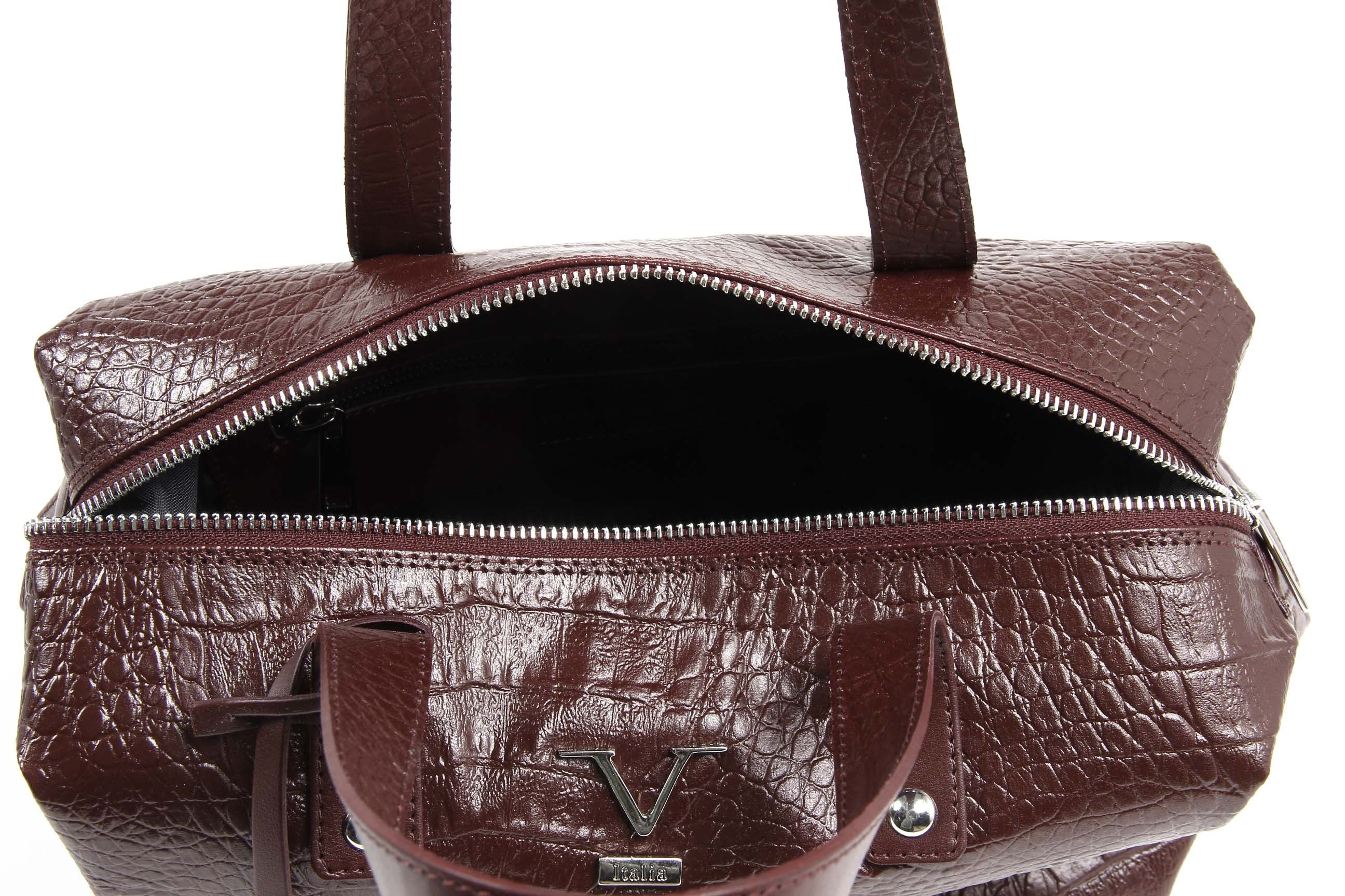 Borsa da Donna V 1969 Italia ARC03 ROMINA COCCO BORDEAUX