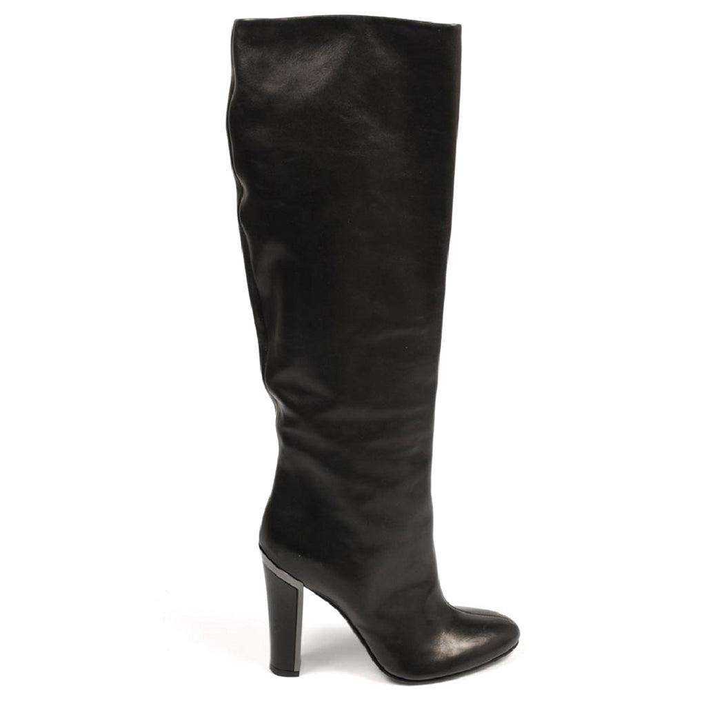 Stivale alto da donna Sebastian Milano S4588 VACCHETTA NAPPA NERO