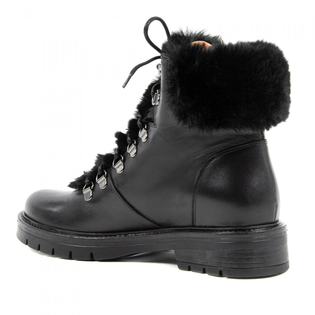 Stivaletto Boston in pelliccia