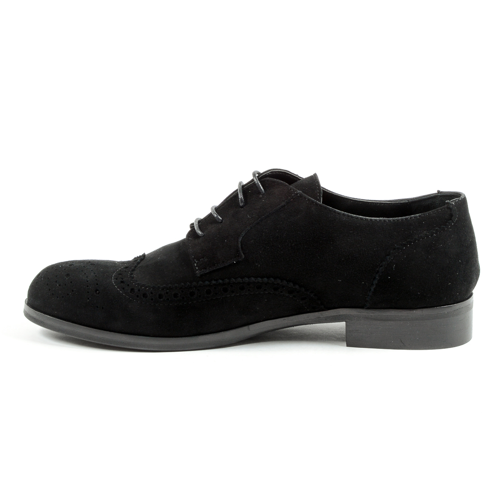V 1969 Italia Scarpa stringata da donna nera SULLY