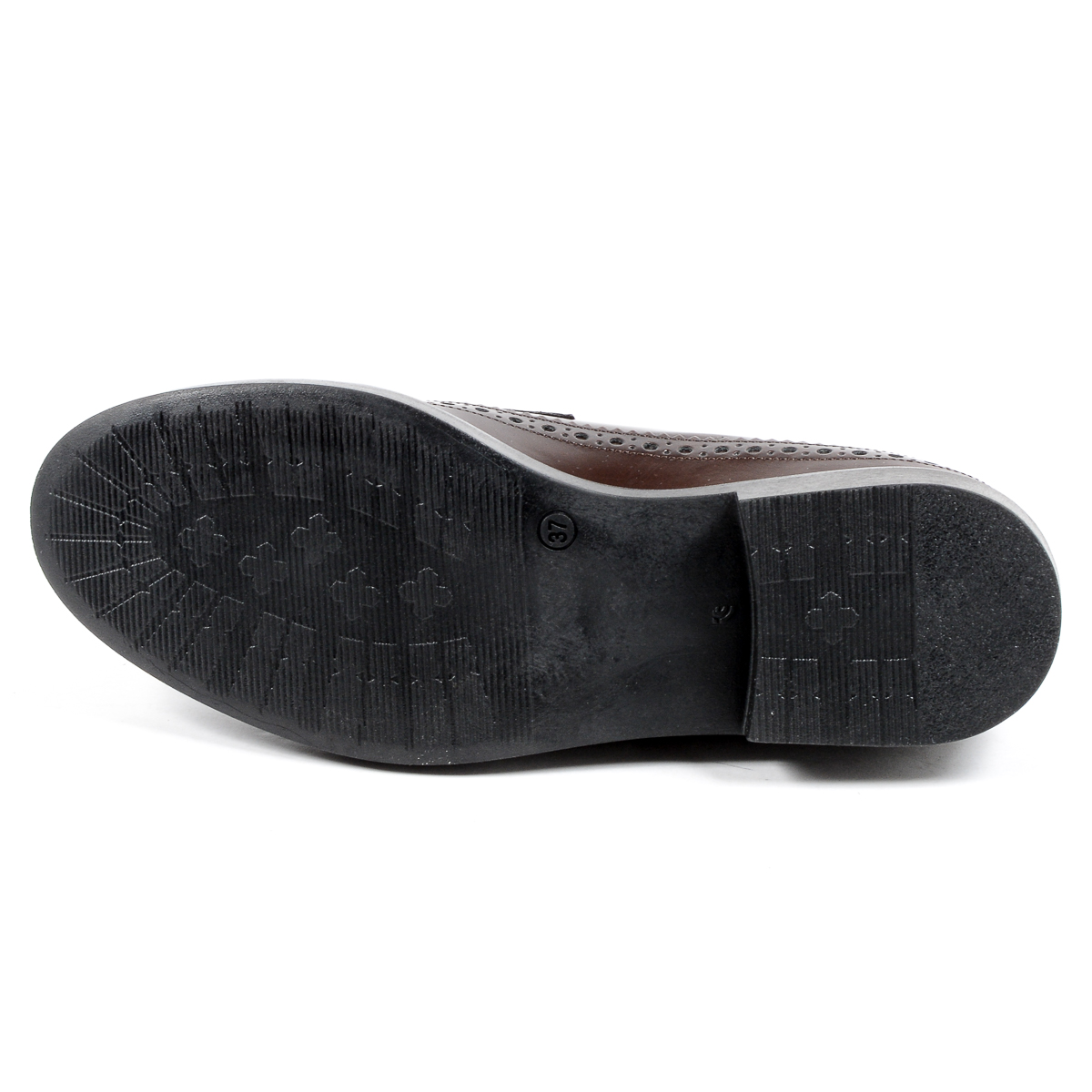 V 1969 Italia Womens Brogue Shoe Bordeaux TRENTO