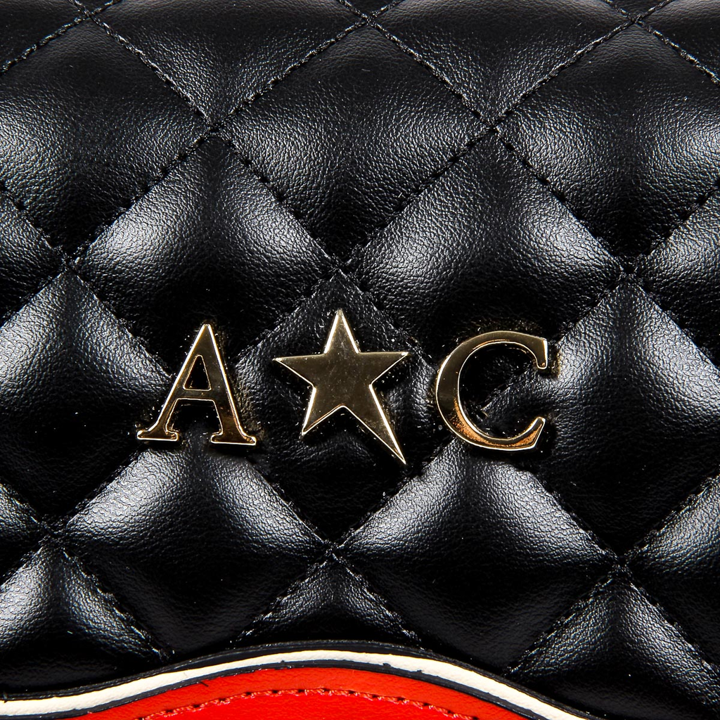 Borsa a mano da donna Andrew Charles nera DOMINIQUE