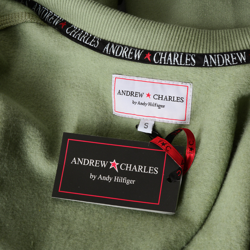 Andrew Charles Maglione da donna a maniche lunghe verde SUMATRA