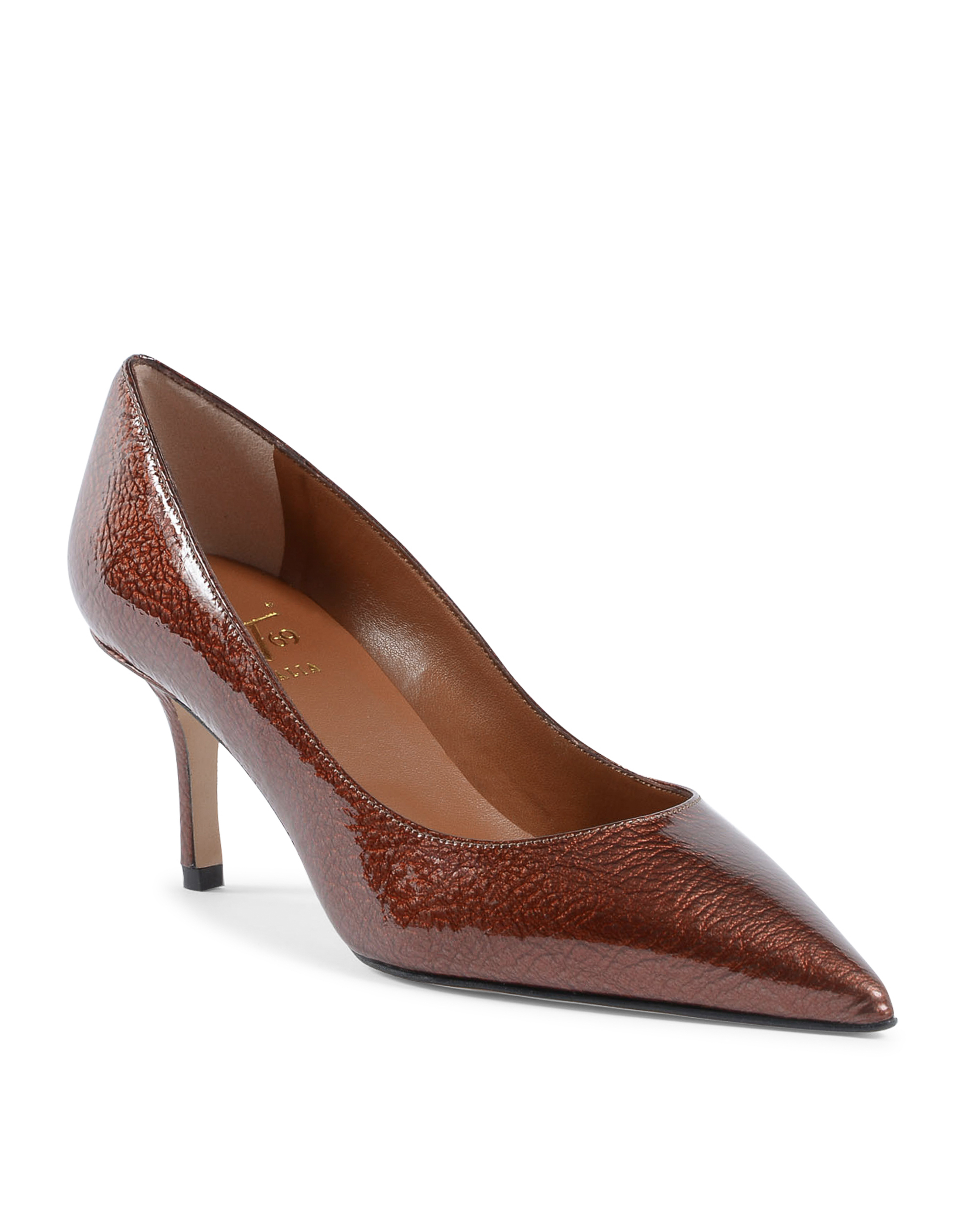 19V69 Italia Decolleté Donna Marrone INES65 SIENA PATENT