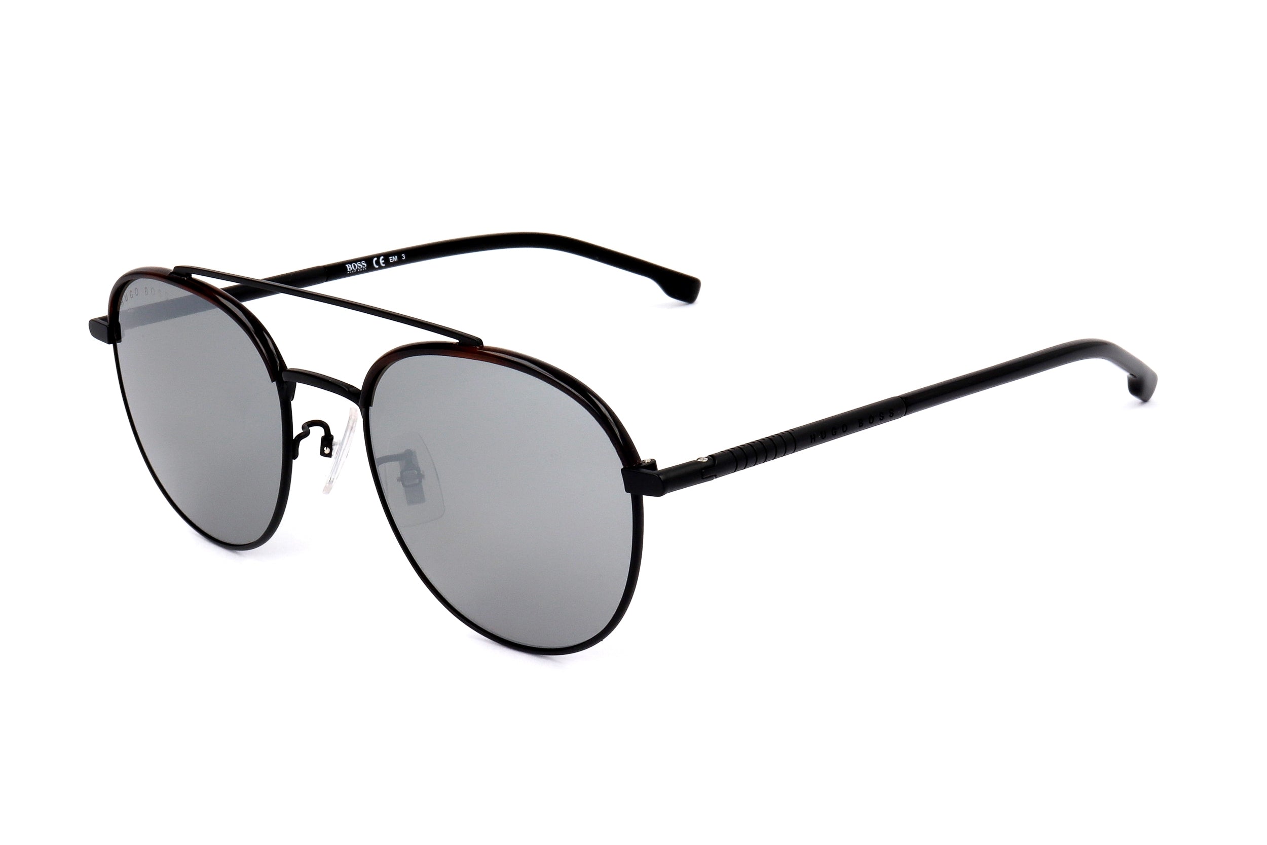 Occhiali da sole da uomo Hugo Boss BOSS 1069 FS 003 55 21 145 MTT BLACK