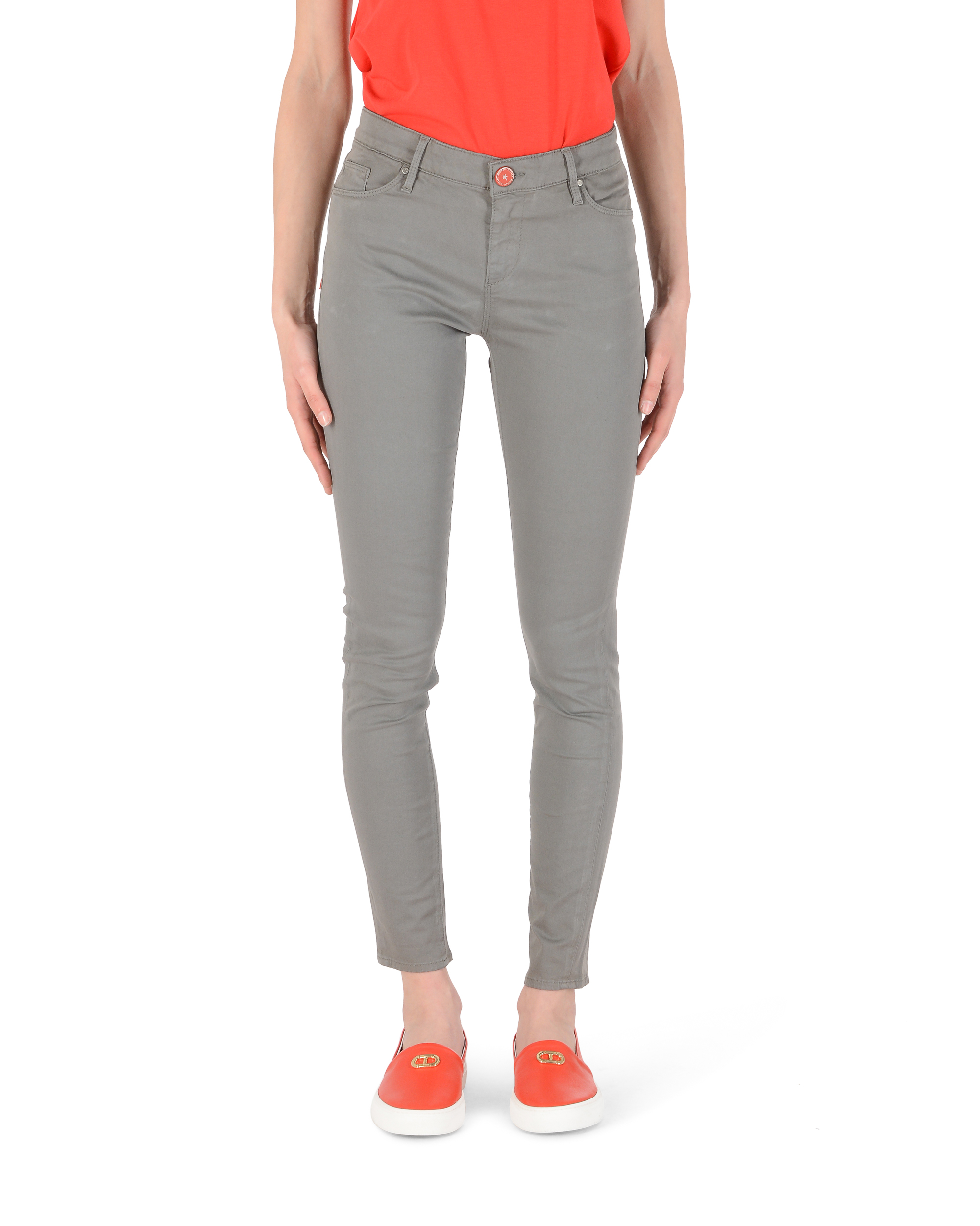 Pantaloni da donna Andrew Charles Slim Fit CLAIRE GREY
