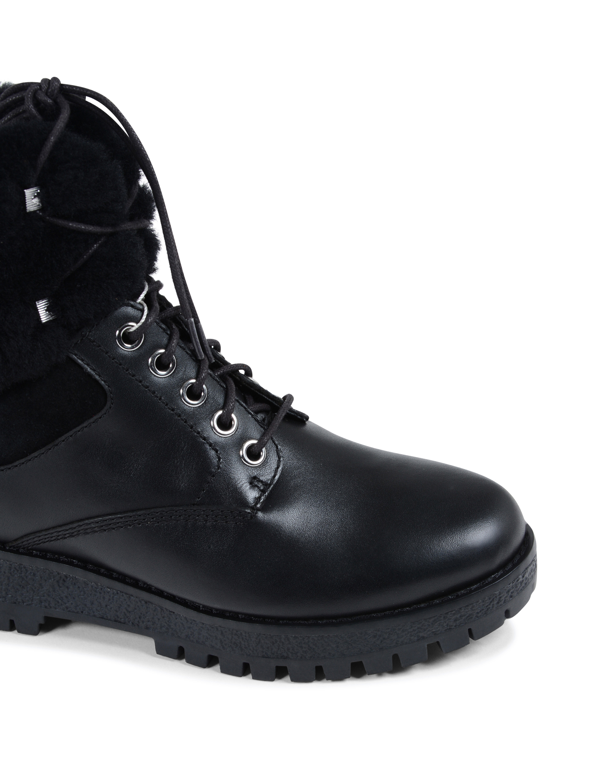 Stivale corto da donna Michael Kors nero TEDDY