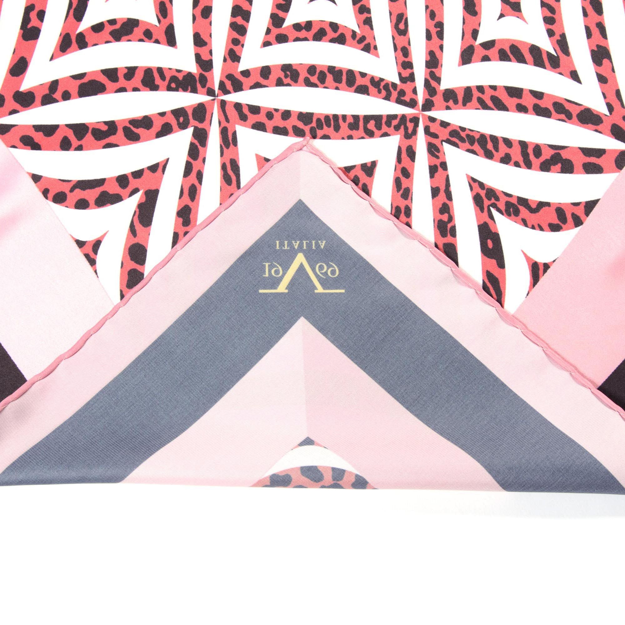 V 1969 Italia Foulard Donna Multicolore VIOLA
