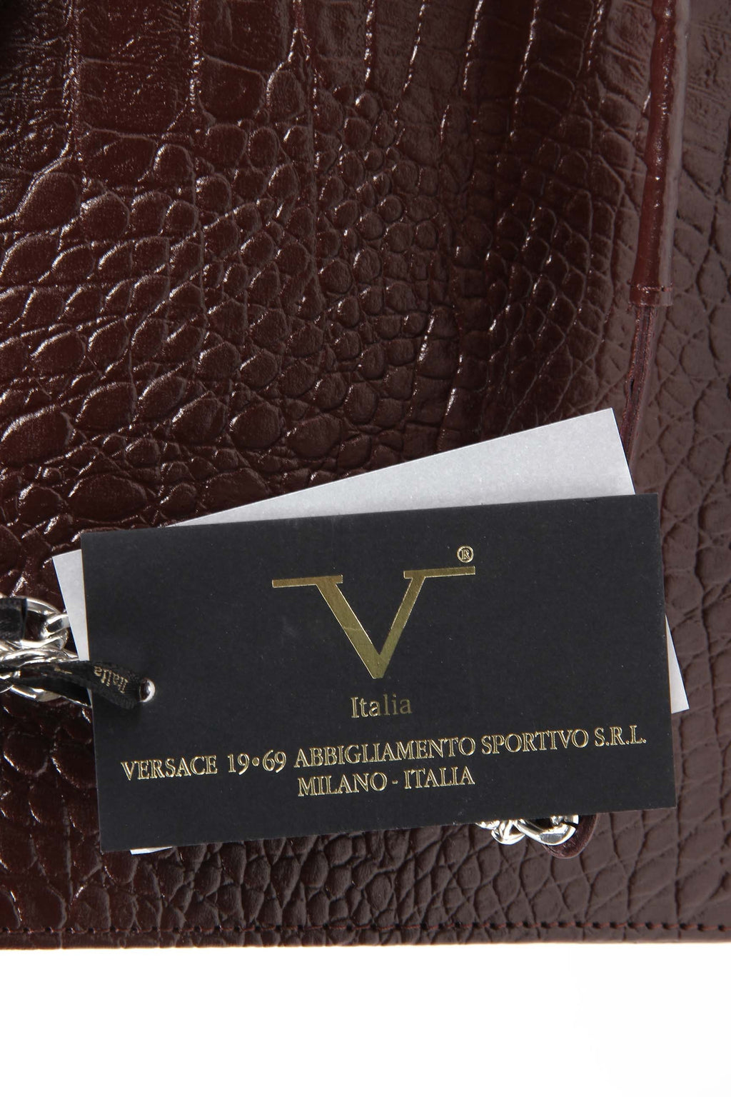 V 1969 Italia Borsa da donna ARC02 GRETA COCCO BORDEAUX