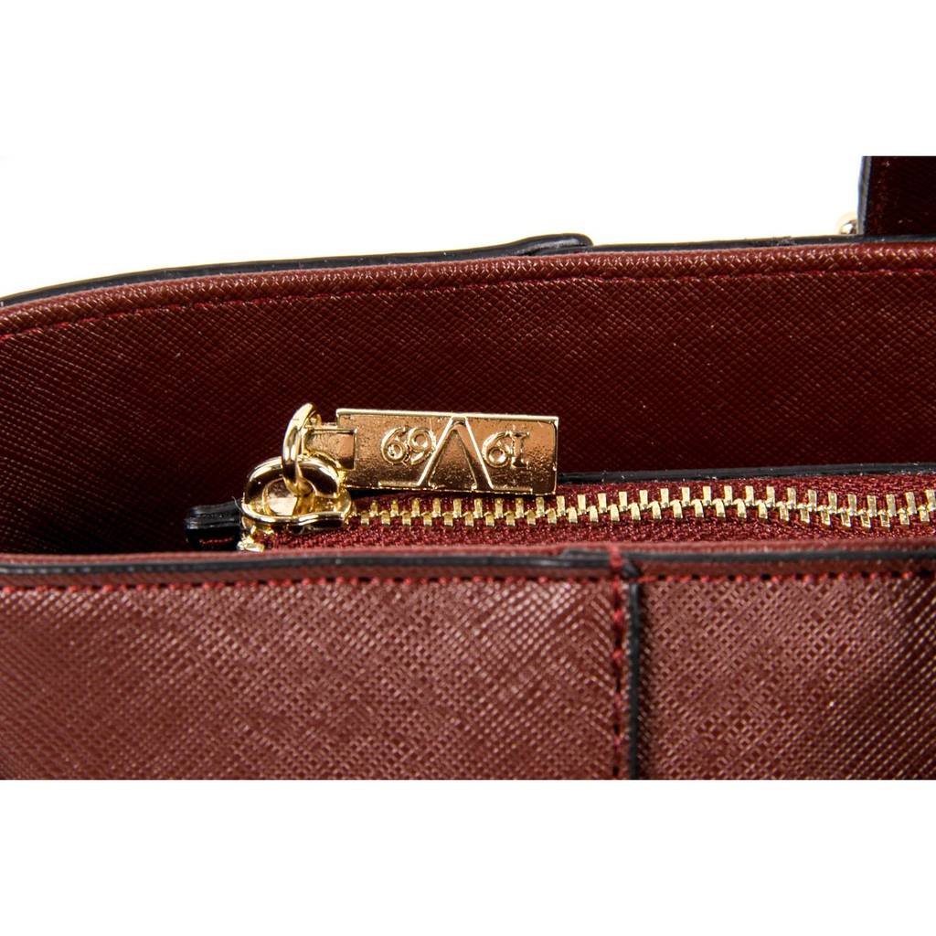 V 1969 Italia Borsa da donna V1969013 CLARET RED