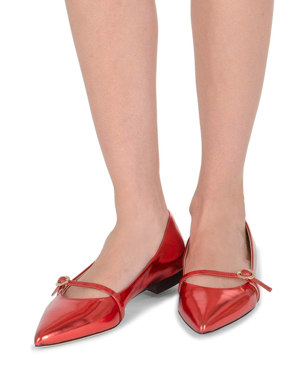 Mary Jane Rock Mirrored - Rosse