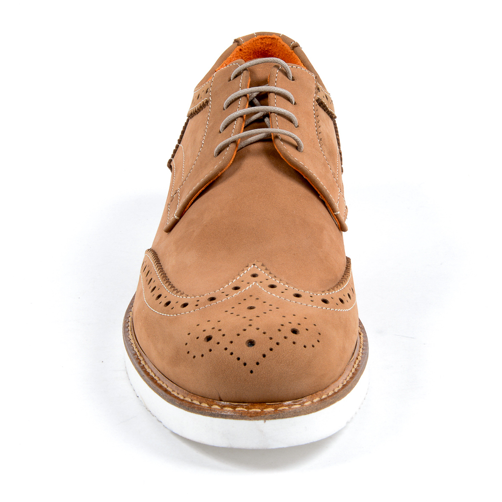 V 1969 Italia Scarpe Oxford Brogue da uomo Marrone PEDRO