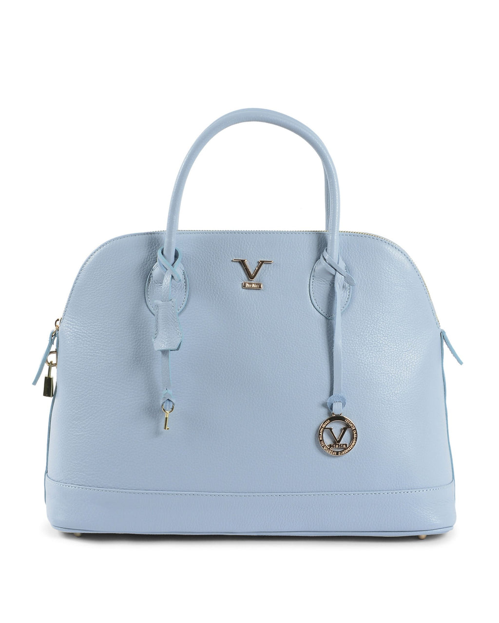 V Italia Borsa a mano da donna Azzurro BC10880 DOLLARO CELESTE