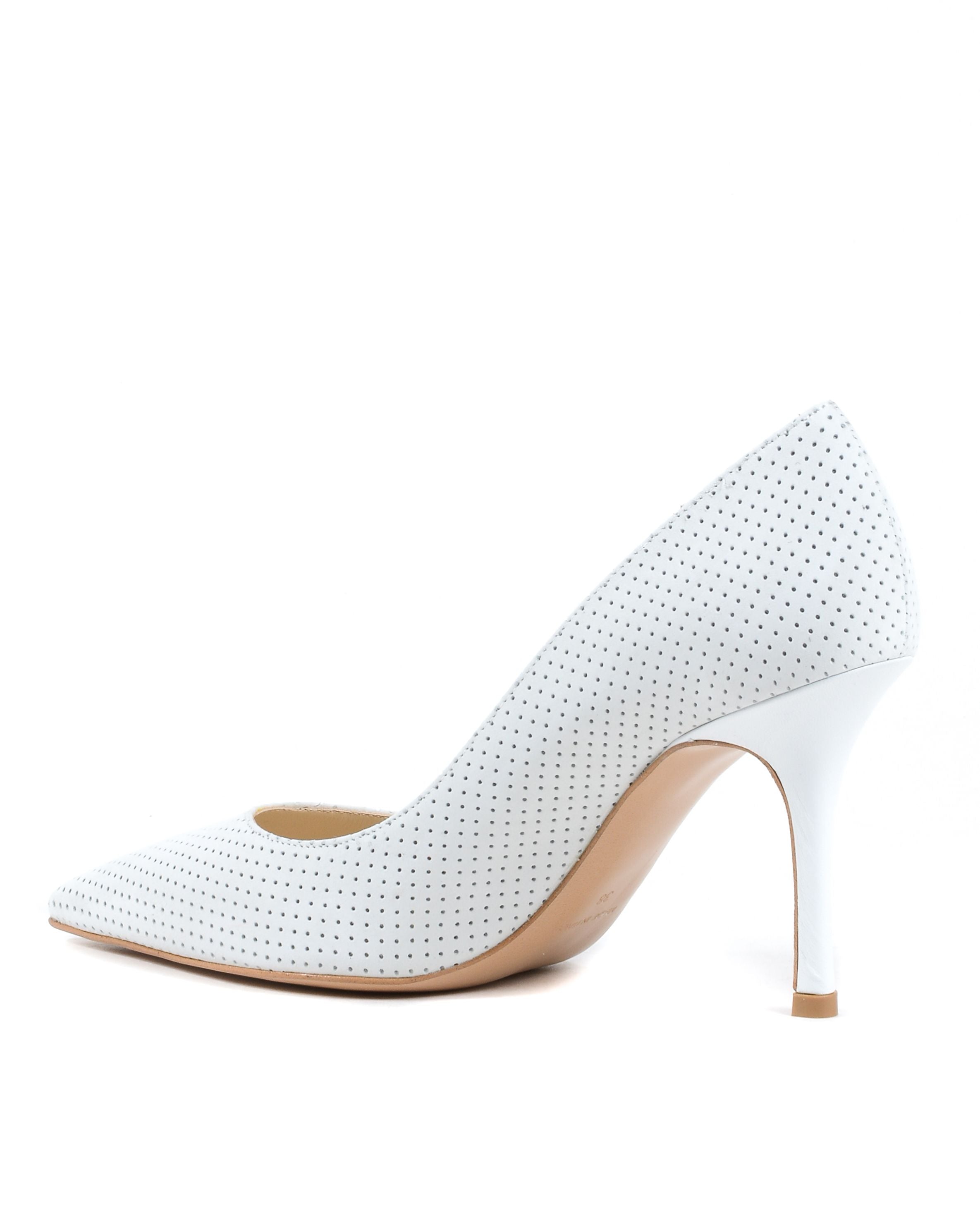 19V69 Italia Donna Décolleté Bianco DEC85 CALF TRAF GESSO