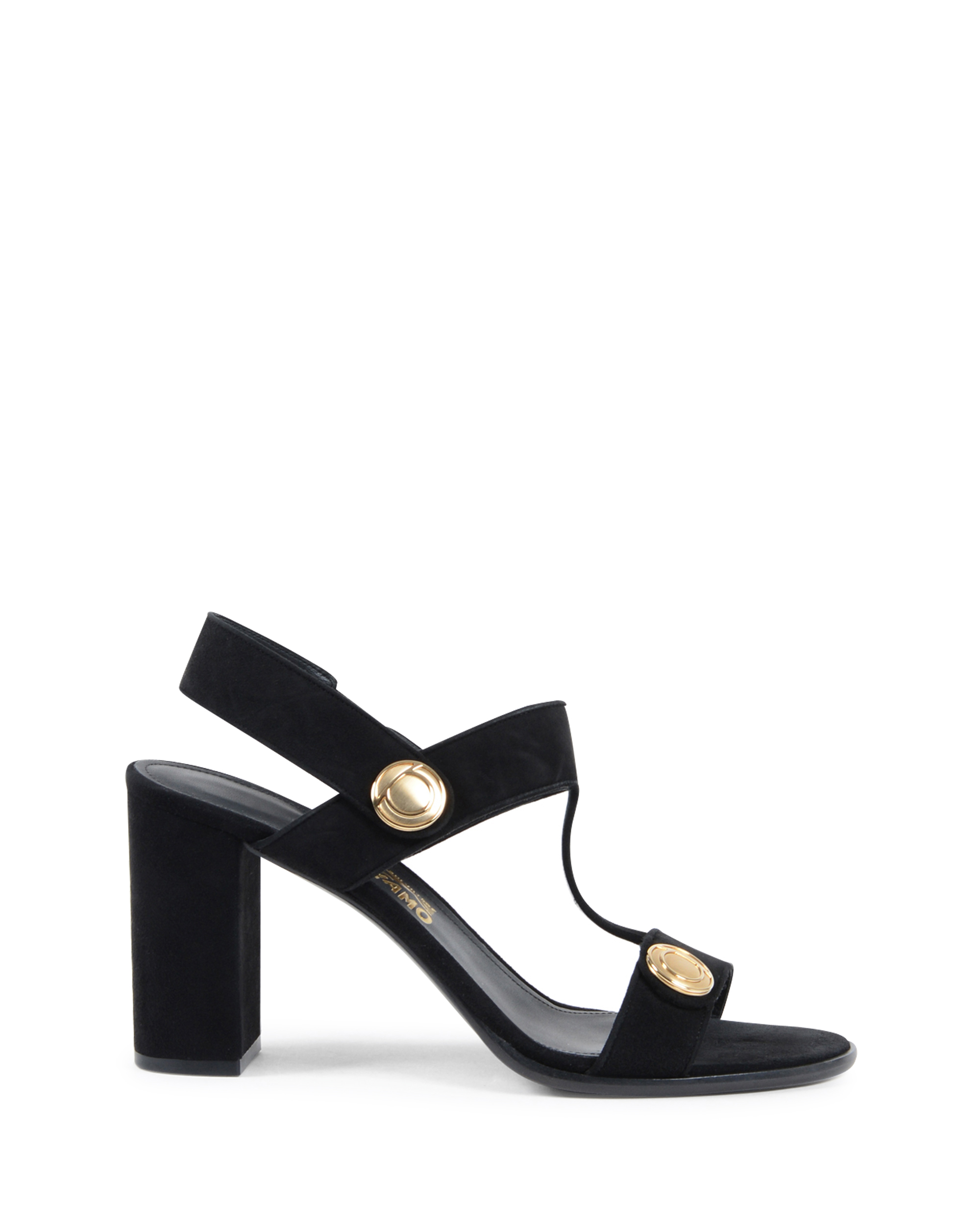 Sandalo da donna Salvatore Ferragamo Nero EDICT