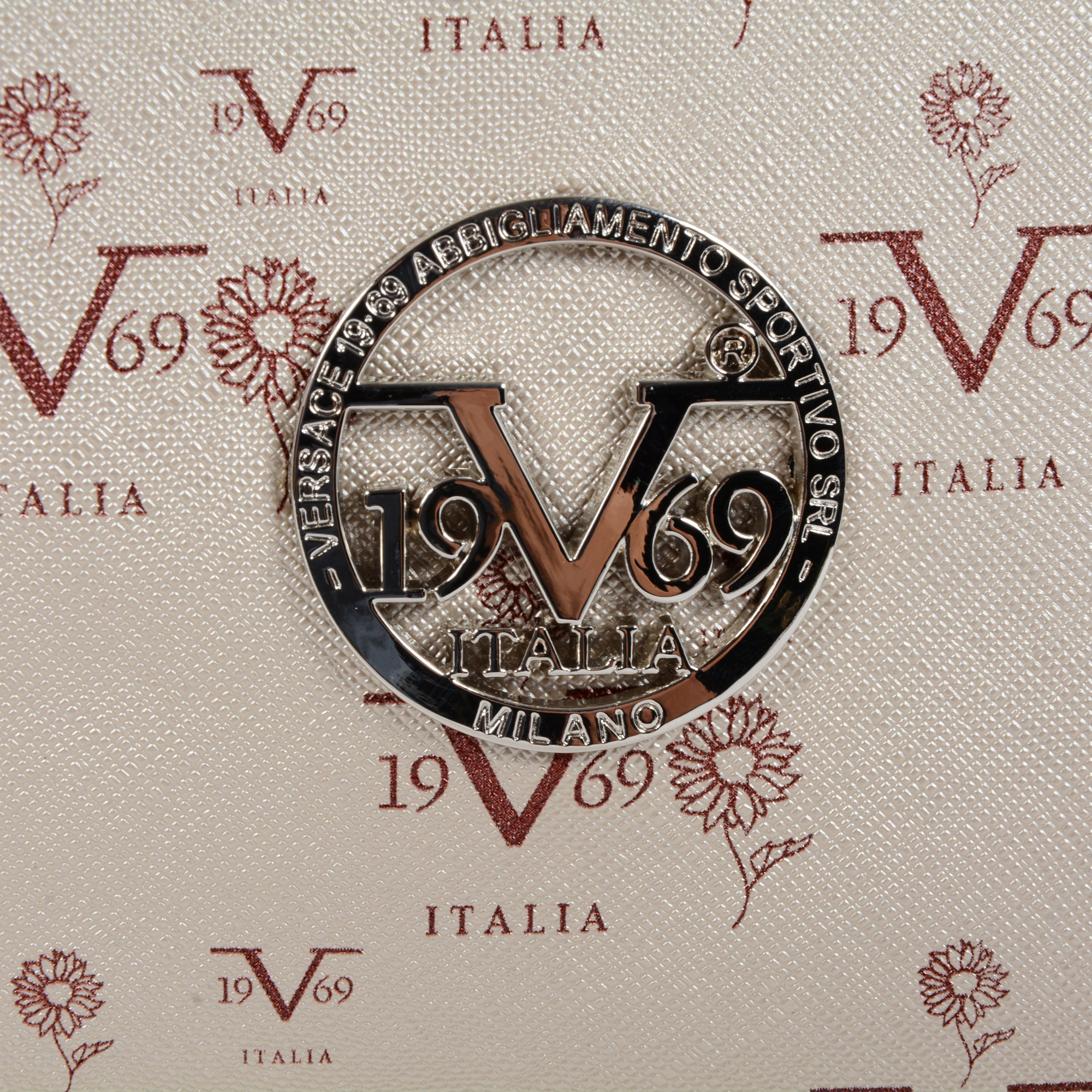 V 1969 Italia Borsa da donna Beige ROSARIO
