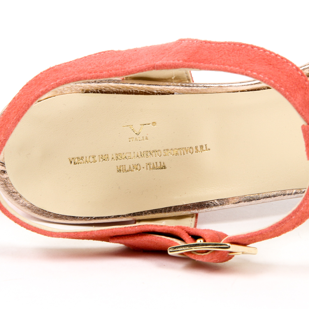 V 1969 Italia Sandalo Donna Rosso IDA