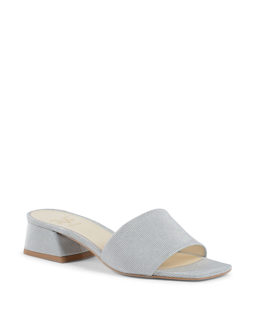 19V69 Italia Sandalo Donna Argento NEPER STAMP. ROMBI ARGENTO