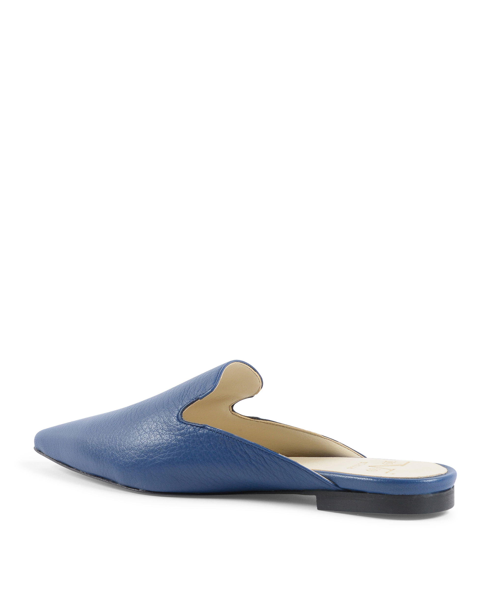 19V69 Italia Ciabatte Donna Blu SABOT DAMITA NAPPA INCHIOSTRO