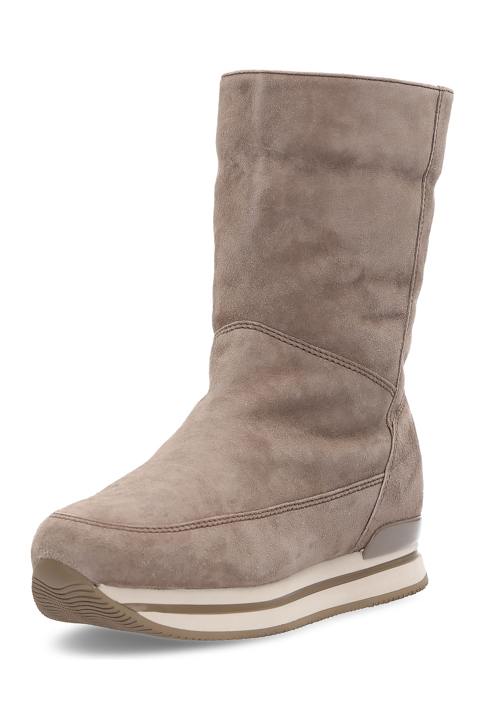 Hogan Donna Stivale Alto Marrone HXW2410O720CCR0C407