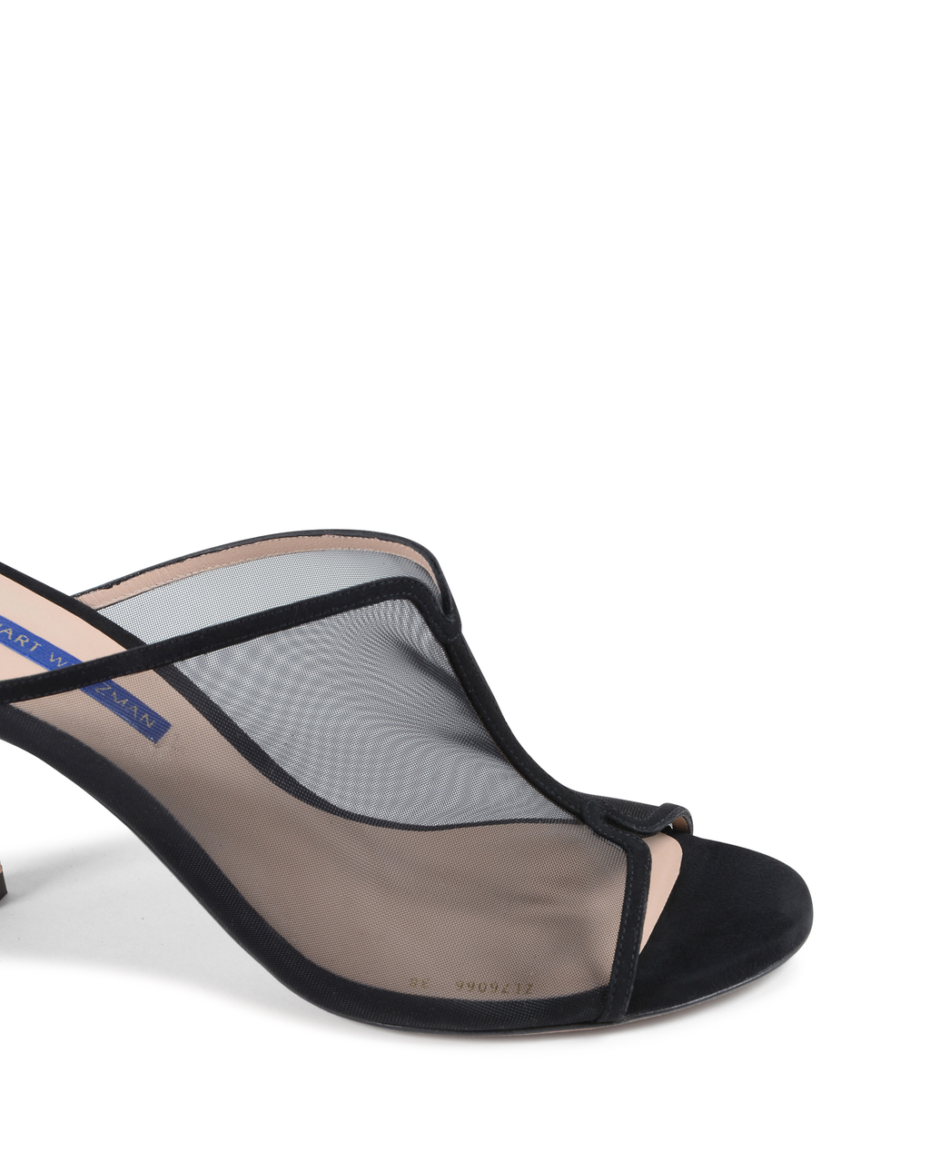 Sandalo mulo da donna Stuart Weitzman nero MYA