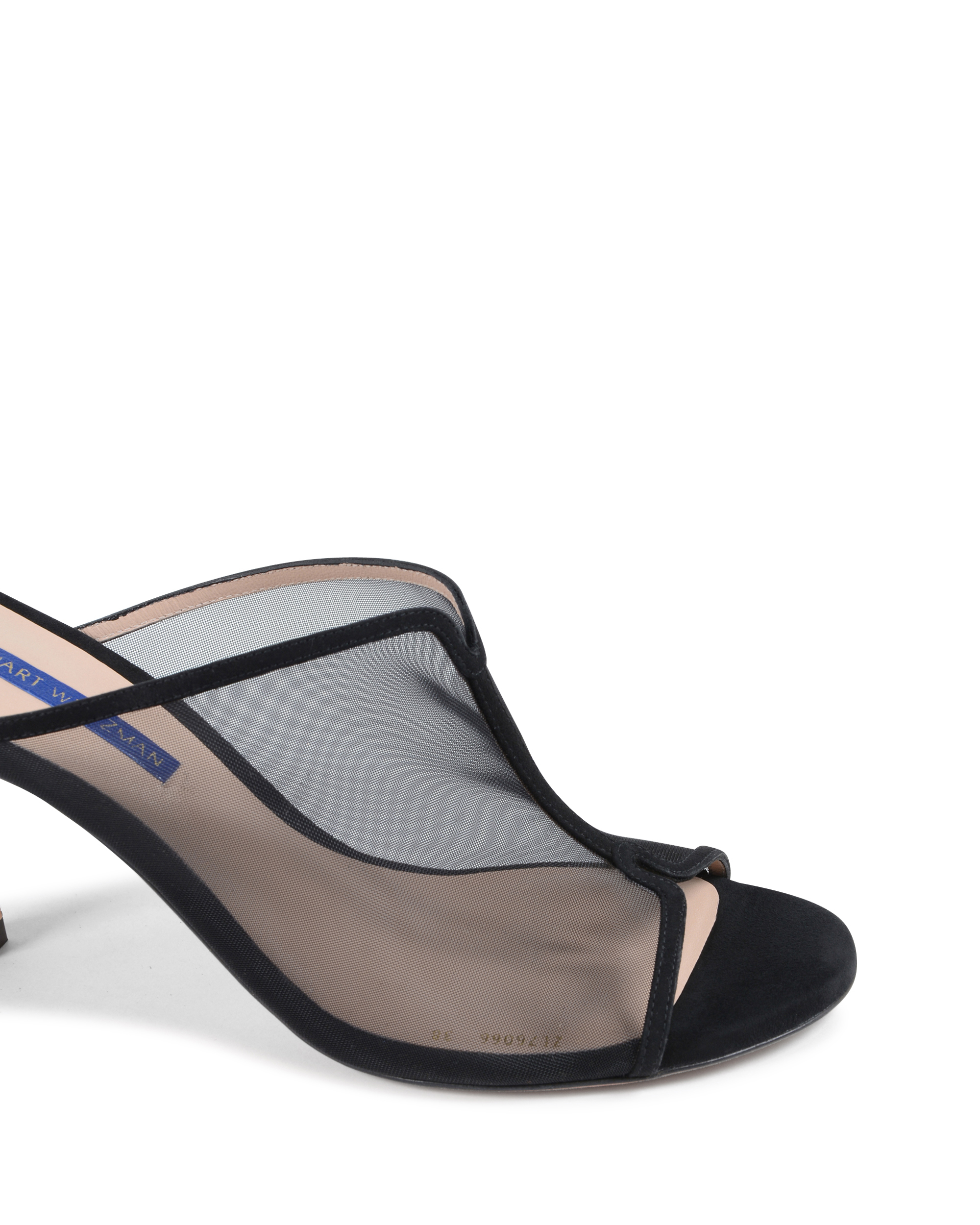 Sandalo mulo da donna Stuart Weitzman nero MYA