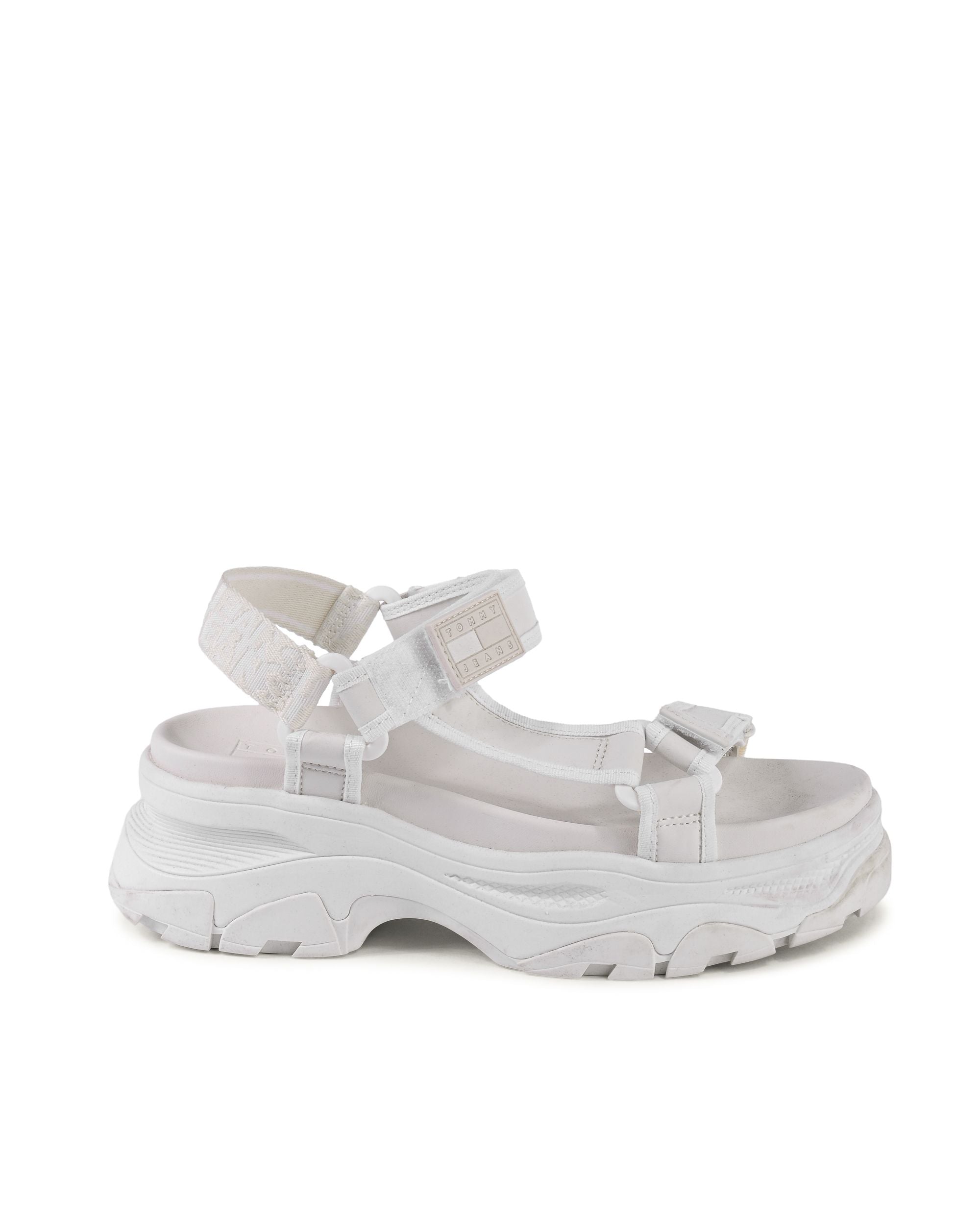 Sandalo da donna Tommy Hilfiger bianco EN0EN020740K4