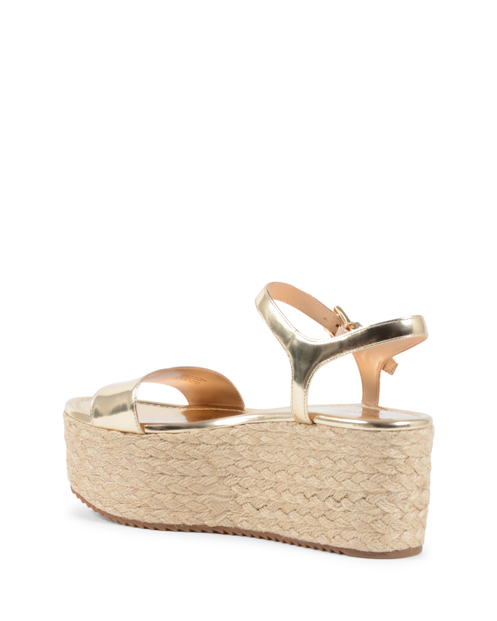 Sandalo con plateau da donna Michael Kors Oro NANTUCKET