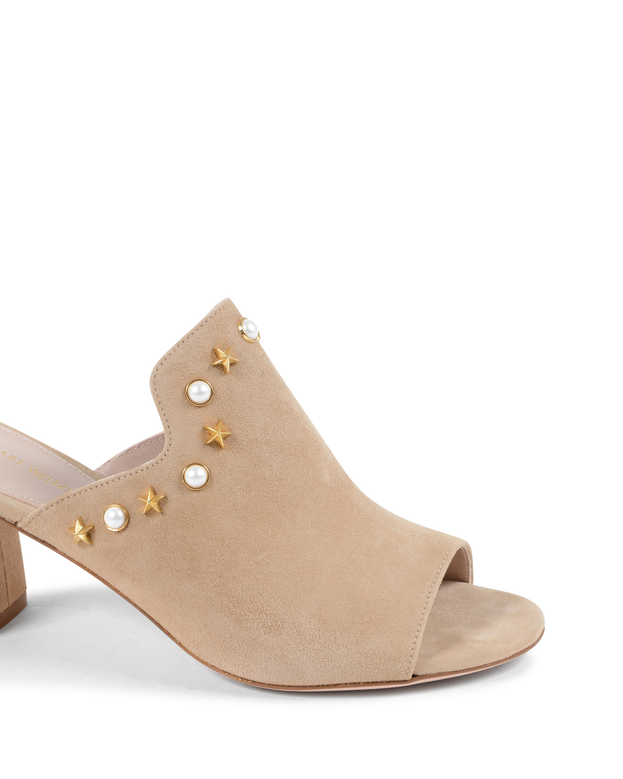 Sandalo mulo da donna Stuart Weitzman Beige DOHICKEY