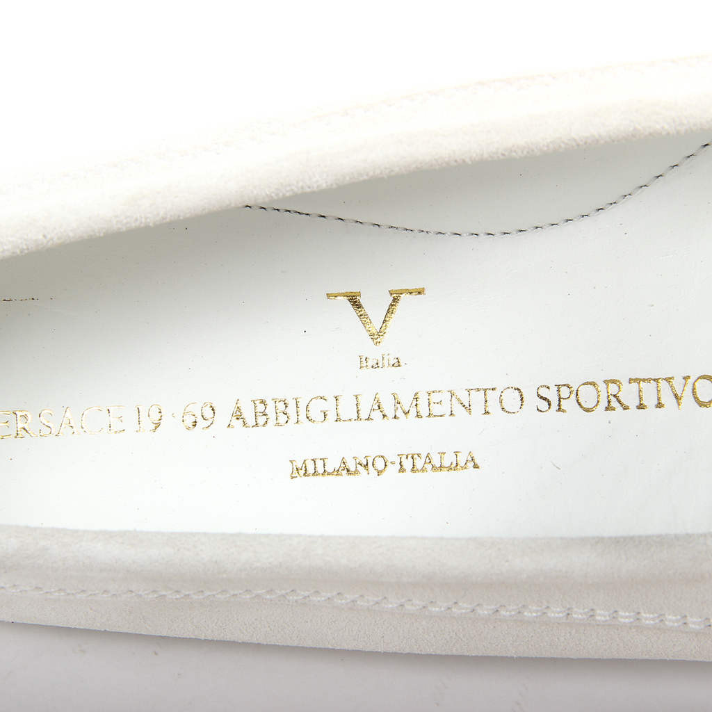 V 1969 Italia Mocassino da donna bianco AMALFI