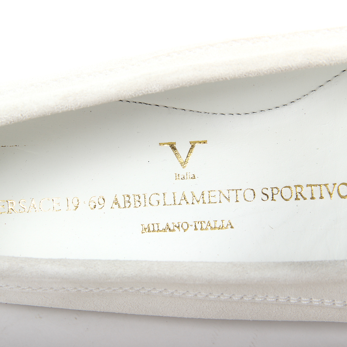 V 1969 Italia Mocassino da donna bianco AMALFI