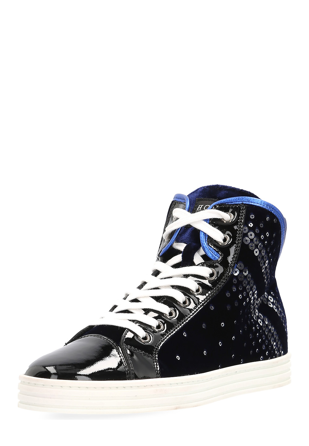 Hogan Sneaker Donna Nero Rebel HXW1820N26166ZQ414M