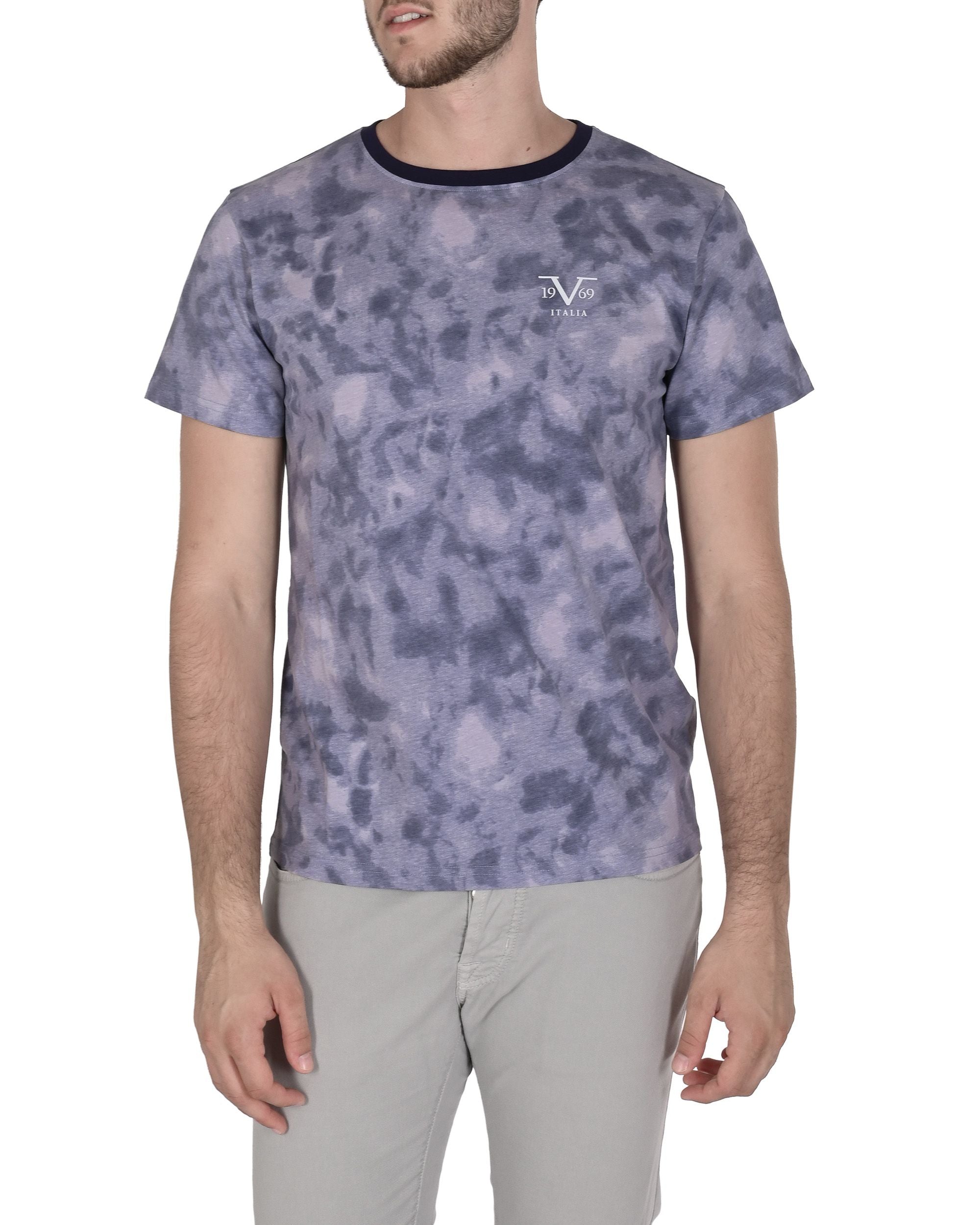 19V69 Italia T-Shirt Uomo VSC1MTS04 NAVY
