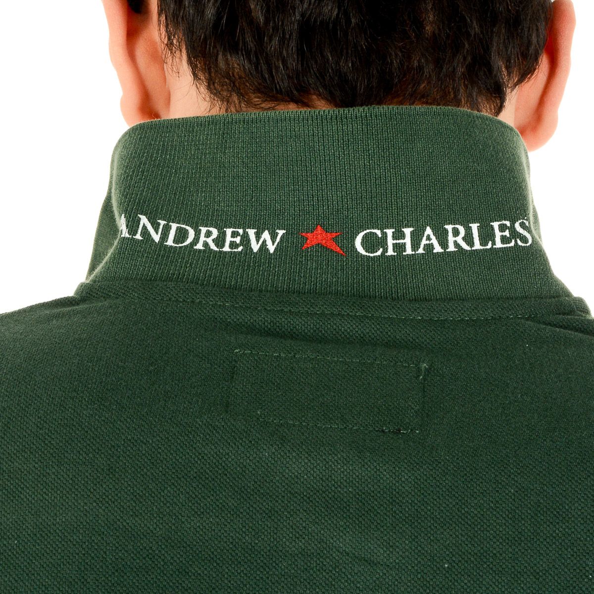Polo da uomo Andrew Charles By Andy Hilfiger PT160 32001 ALABAMA GREEN