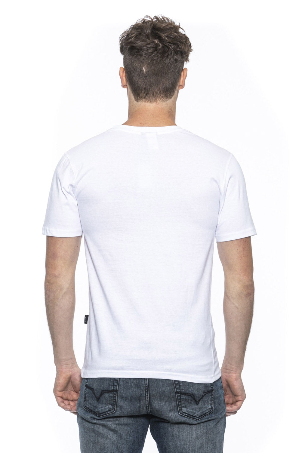 19V69 Italia T-Shirt Uomo Bianca TROY WHITE