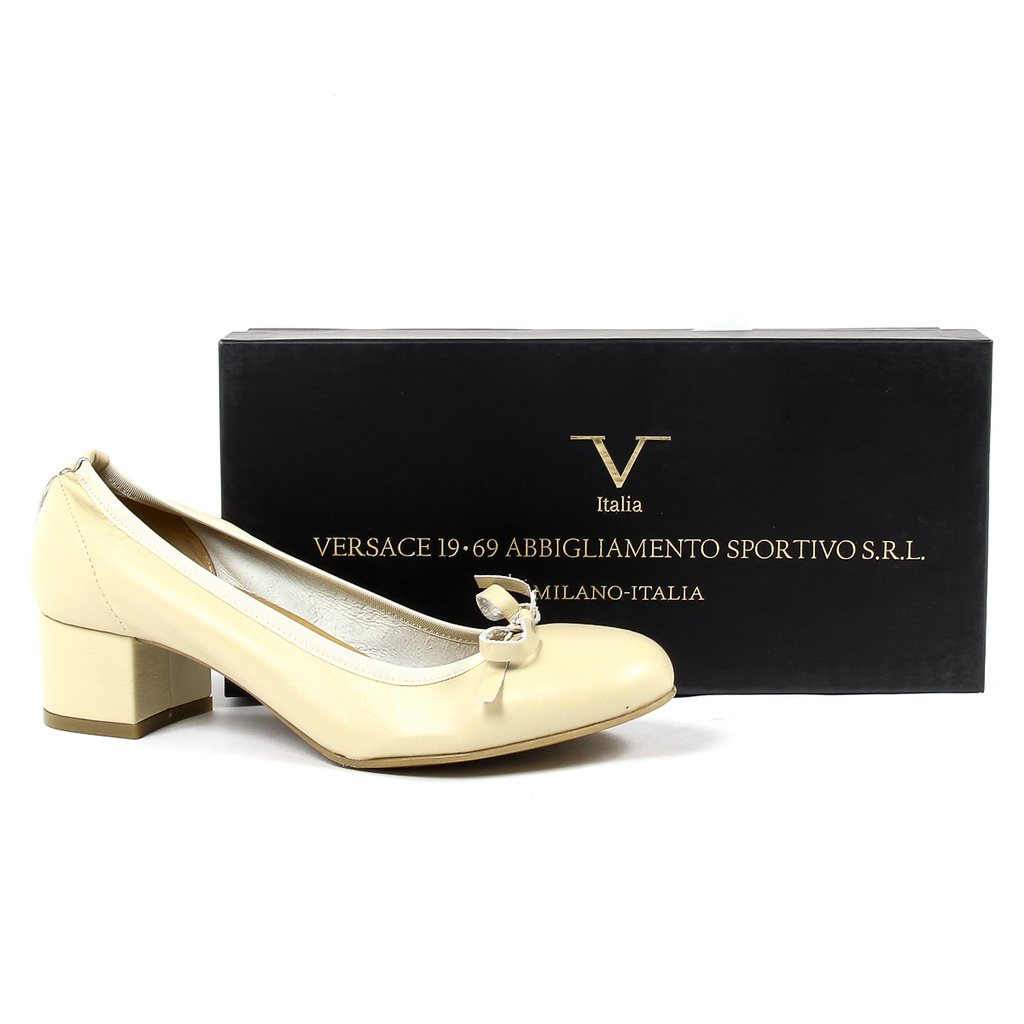 V 1969 Italia Womens Ballerina Beige GRETA