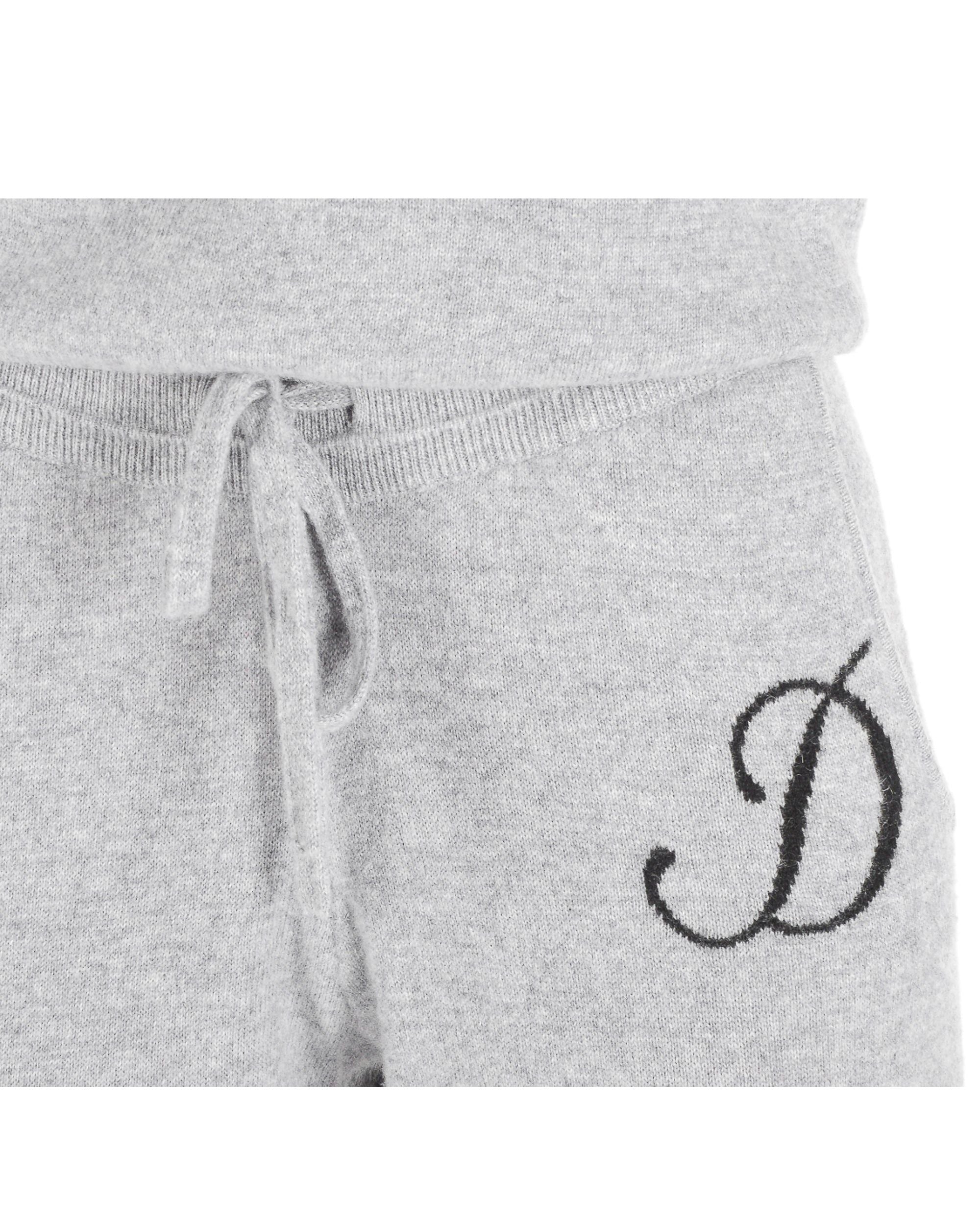 Pantaloni da tuta in cashmere - Grigio
