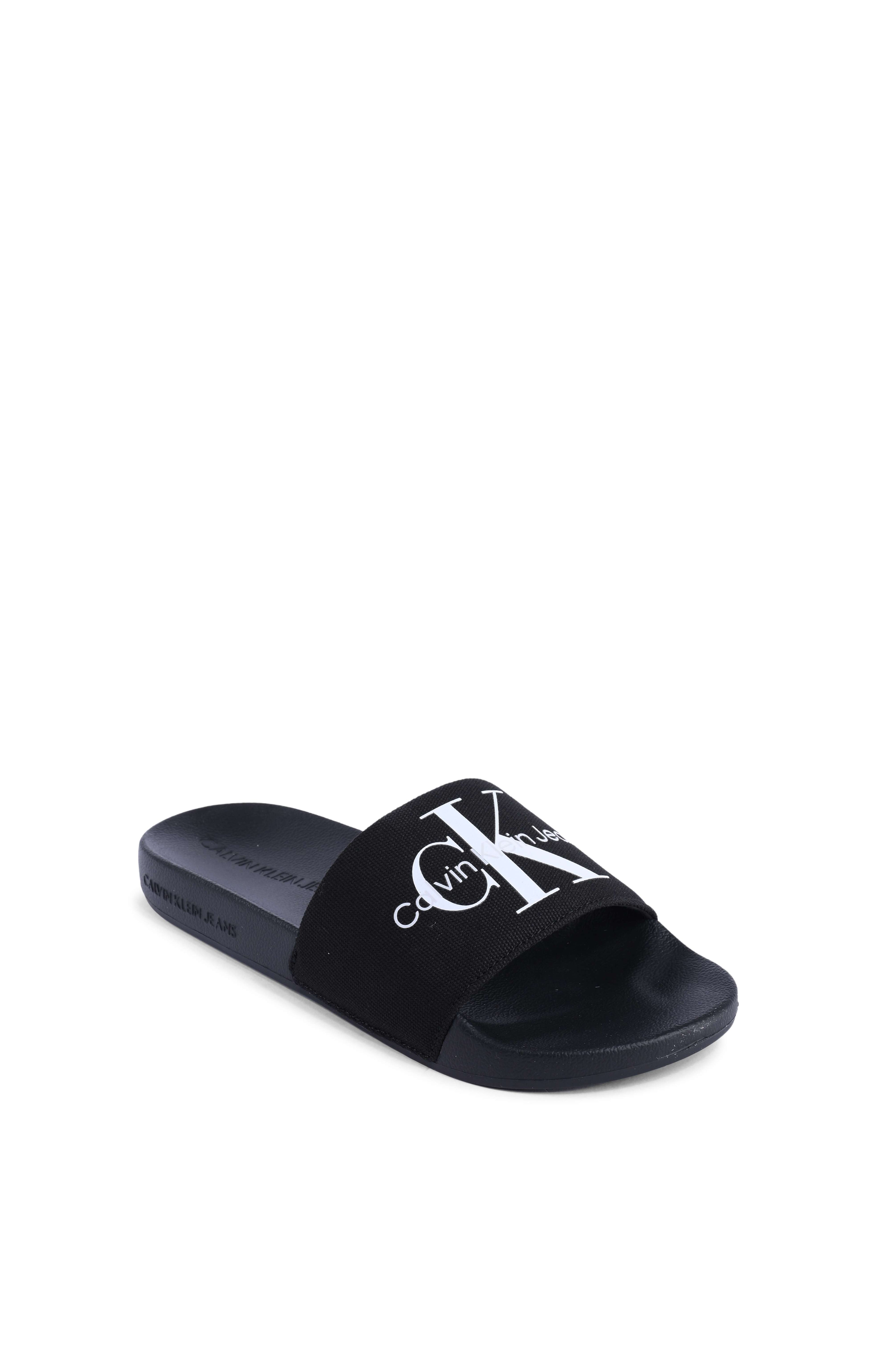 Ciabatte Calvin Klein da donna nere YW0YW00103BDS