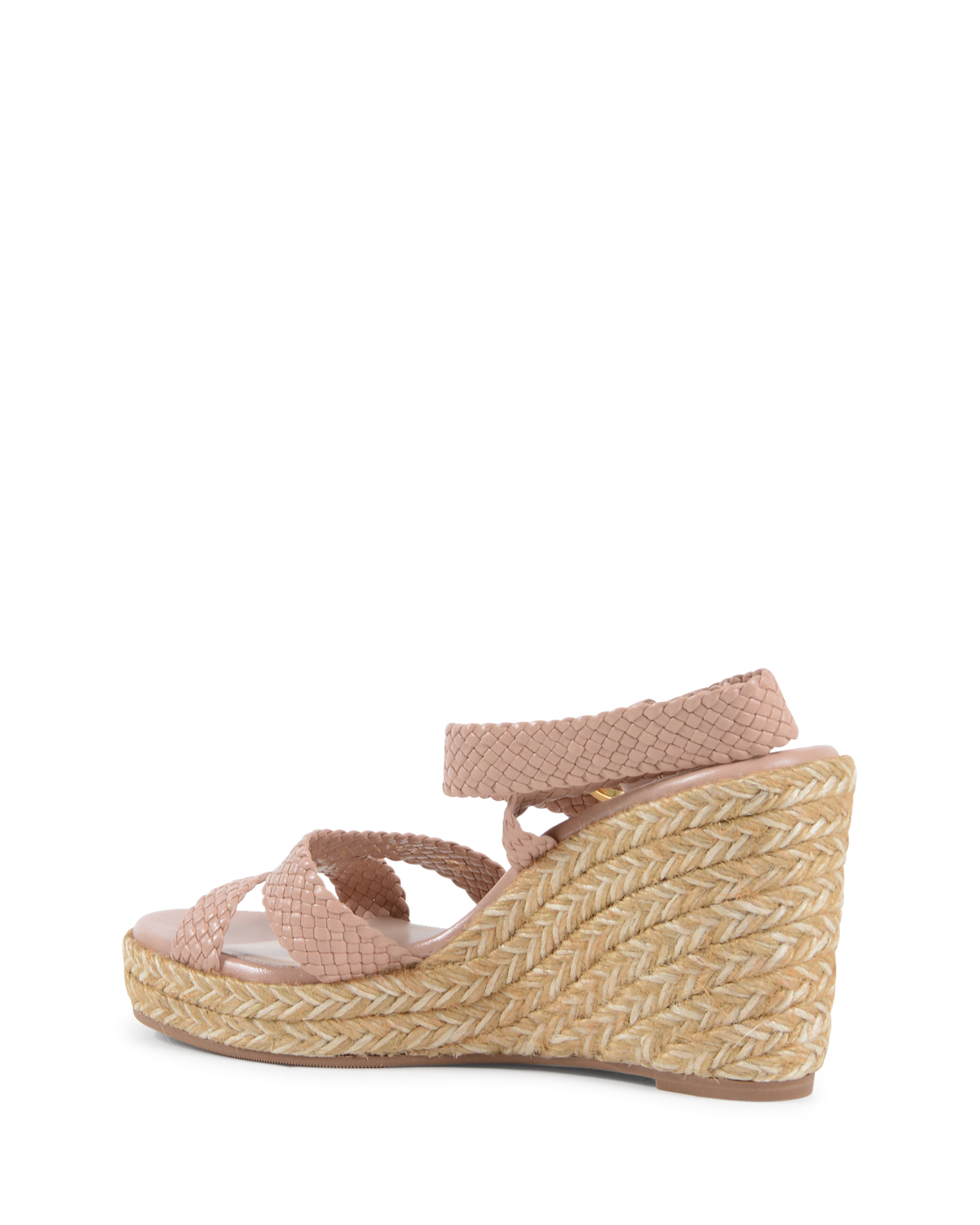Sandalo con zeppa da donna Stuart Weitzman rosa ELSIE 85