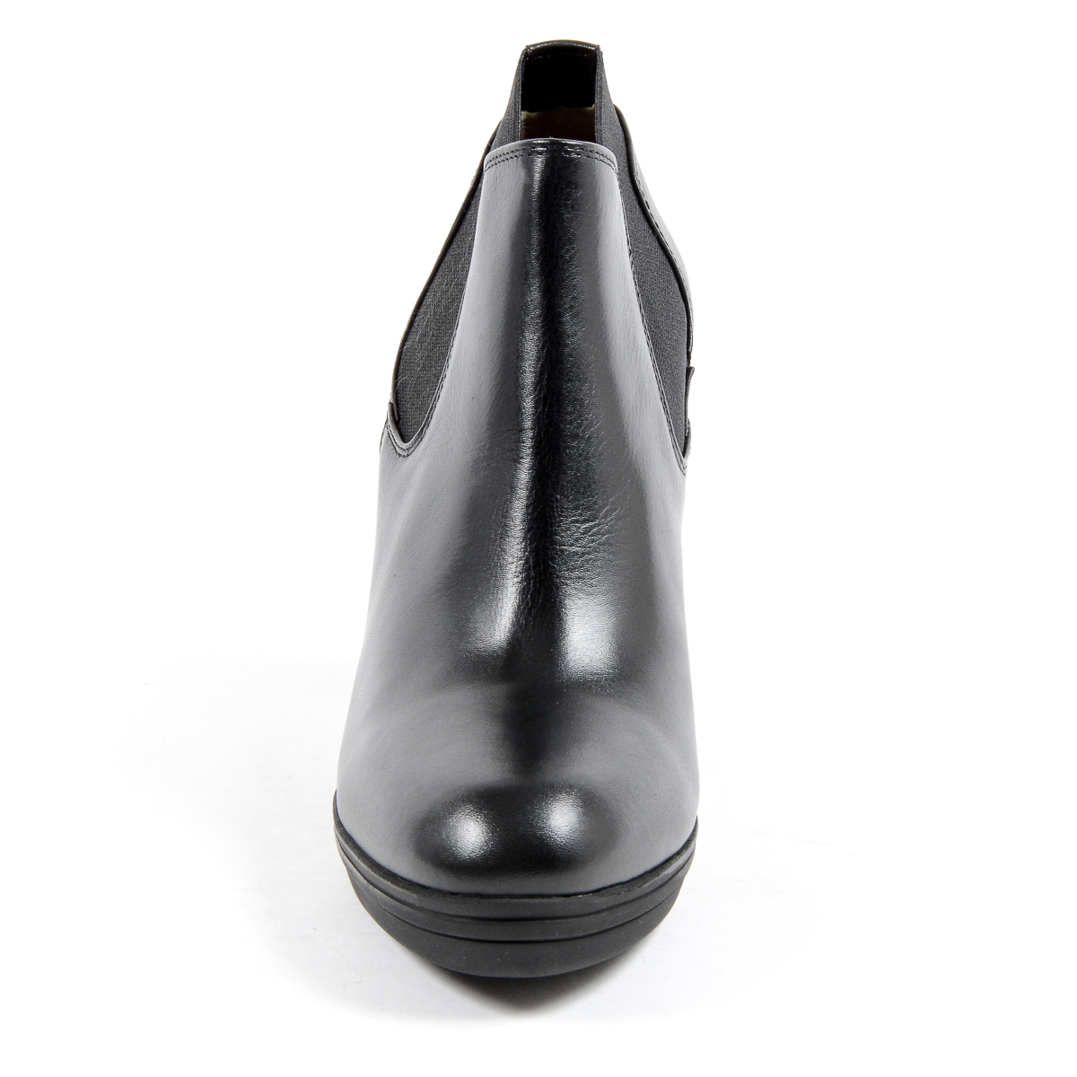 V 1969 Italia Stivaletto con tacco da donna nero GRACY