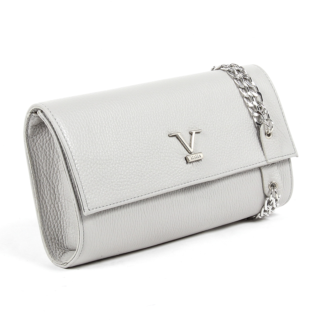 V 1969 Italia Borsa da donna Grigio chiaro ROMA