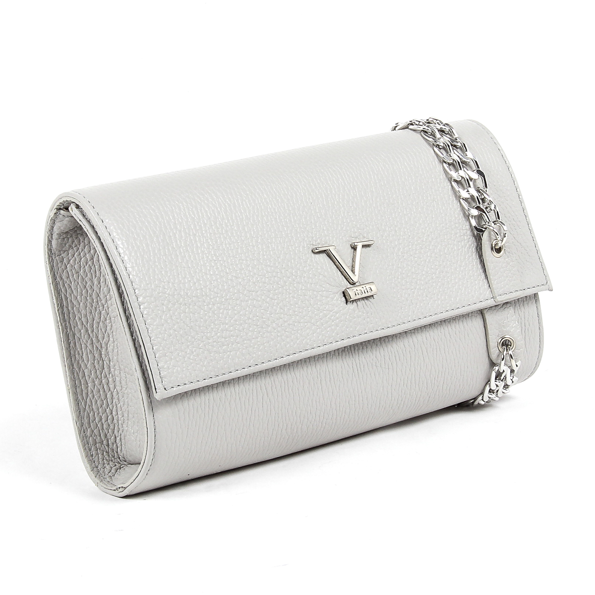 V 1969 Italia Borsa da donna Grigio chiaro ROMA