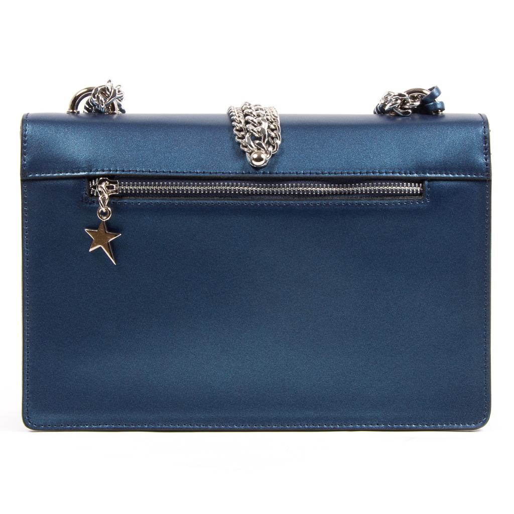 Borsa a mano da donna Andrew Charles blu RING