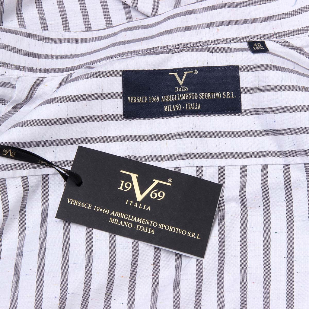 V 1969 Italia Camicia da uomo con collo classico 377 VAR. 515