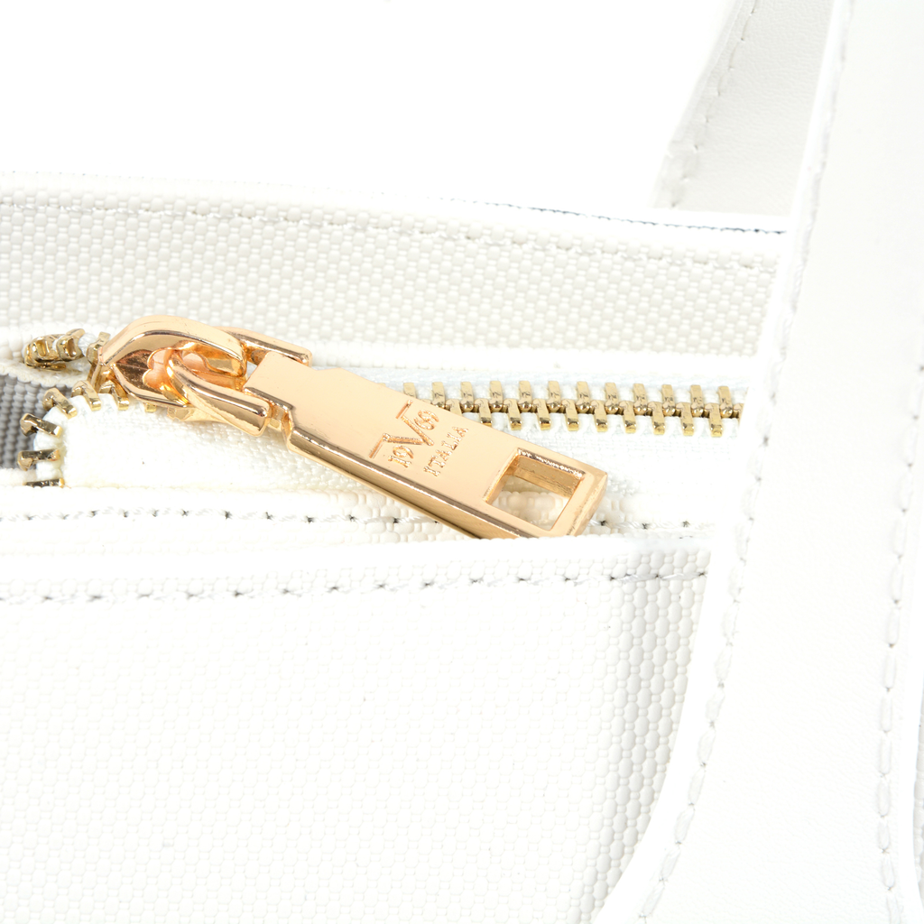 Borsa a mano da donna V Italia bianca 3301 BIANCO