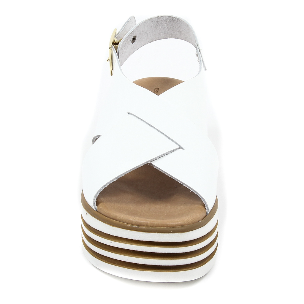 Sandalo flatform da donna V 1969 Italia